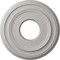 Ekena Millwork Classic Ceiling Medallion (Fits Canopies up to 7 1/4"), 12 3/8"OD x 4"ID x 1 1/8"P, Ultra Pure White CM12CLUWF - alternate 1